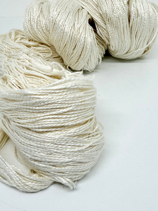 Handspun bamboo yarn, 100% bamboo. SOLD OUT.