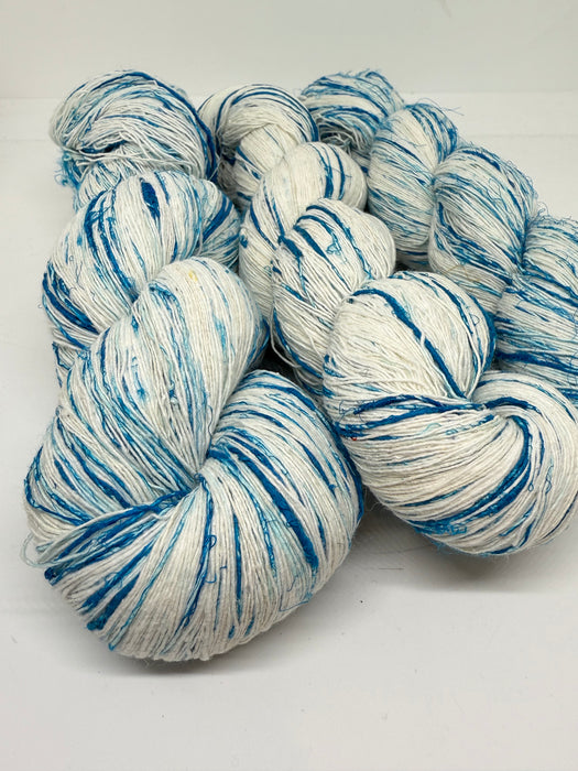 Silk and cotton yarn. Lace weight. SOLD OUT