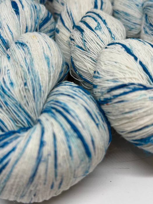 Silk and cotton yarn. Lace weight. SOLD OUT