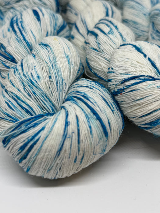 Silk and cotton yarn. Lace weight. SOLD OUT